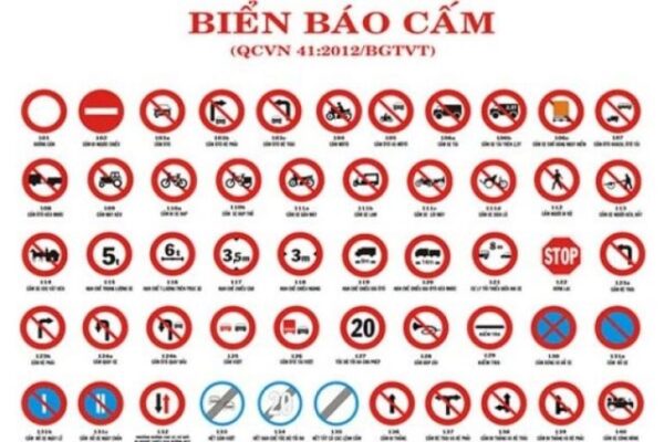 Hệ thống biển báo cấm